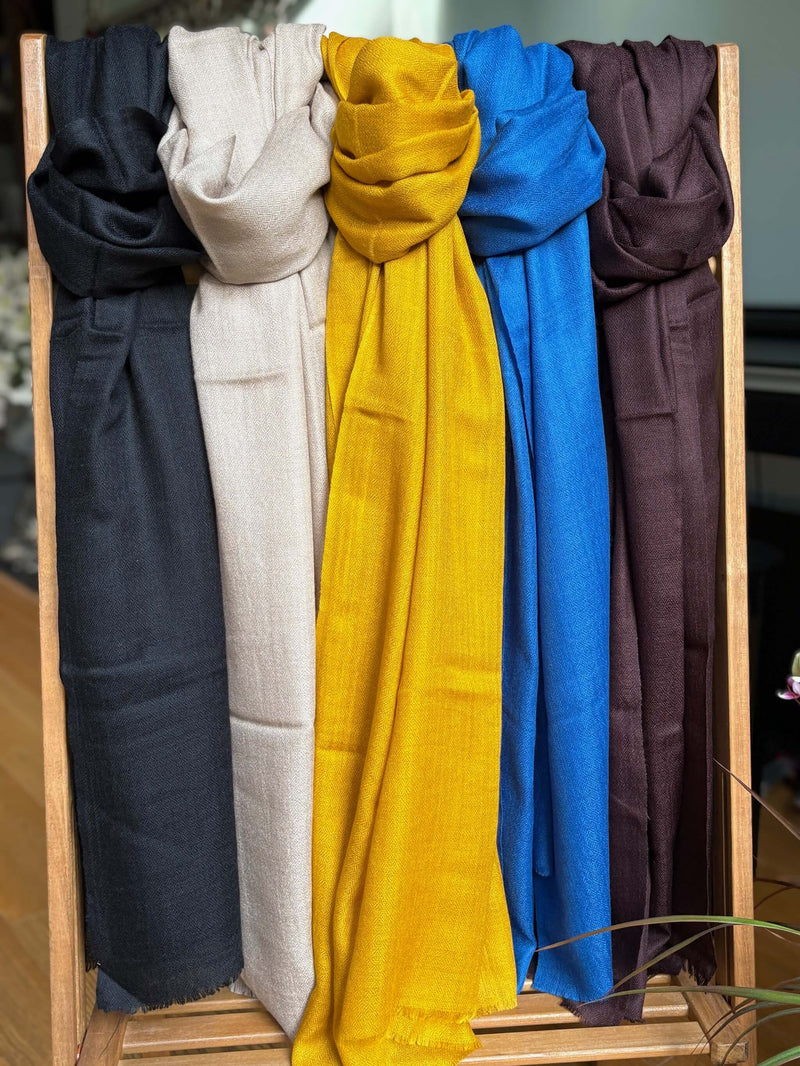 Merino wool stoles