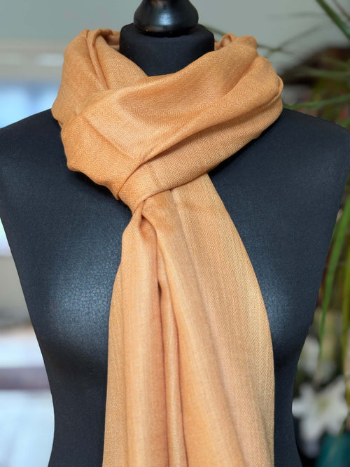 Camel Merino Wool Stole